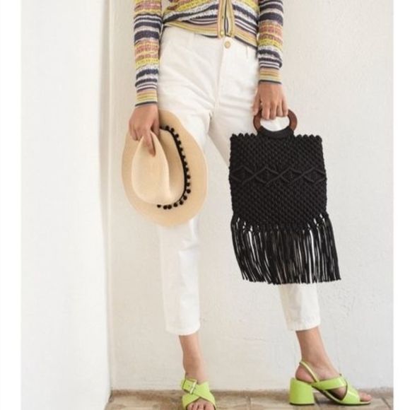 Danielle Nicole Macramé Crossbody Bag - Picture 4 of 7